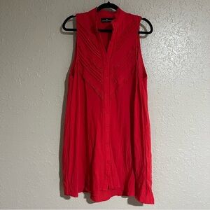 Pomander Place Red Dutton Dress Size Large